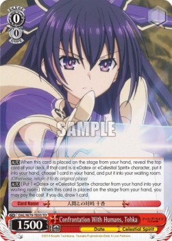 Confrontation With Humans, Tohka (V.1 - Trial Deck)