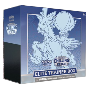 Chilling Reign Ice Rider Calyrex Elite Trainer Box