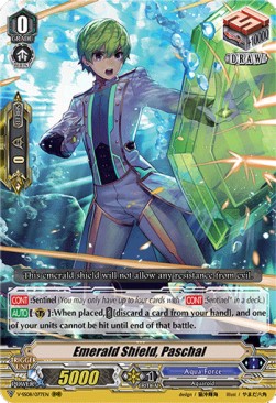 Emerald Shield, Paschal [V Format]