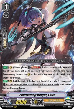 Flourishing Knight, Edith [V Format]