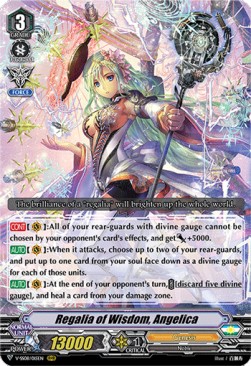 Regalia of Wisdom, Angelica [V Format] (V.1 - Triple Rare)