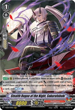 Stealth Rogue of the Night, Sakurafubuki [V Format]