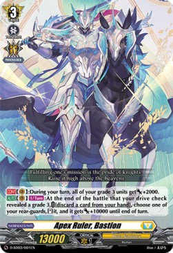 Apex Ruler, Bastion [D Format]