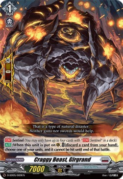 Craggy Beast, Girgrand [D Format]