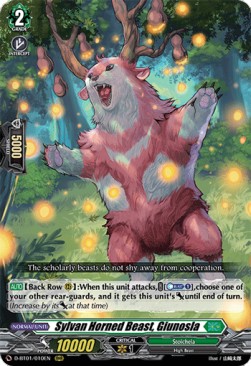 Sylvan Horned Beast, Giunosla [D Format] (V.1 - Triple Rare)