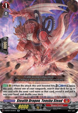 Stealth Dragon, Tensha Stead [D Format] (V.1 - Double Rare)