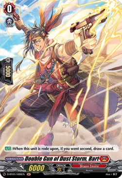 Double Gun of Dust Storm, Bart [D Format] (V.2 - Holo)