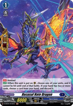 Recusal Hate Dragon [D Format] (V.2 - Holo)