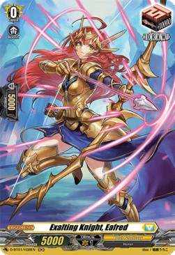 Exalting Knight, Eafred [D Format] (V.2 - Holo)