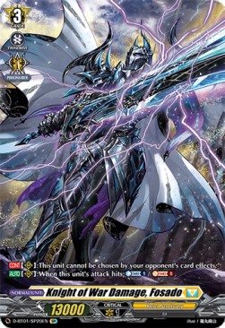 Knight of War Damage, Fosado [D Format] (V.2 - Special Parallel)