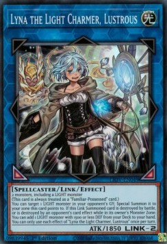 Lyna the Light Charmer, Lustrous (V.1 - Super Rare)