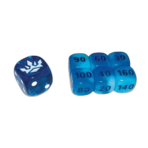 Chilling Reign: Ice Rider Calyrex Dice Set