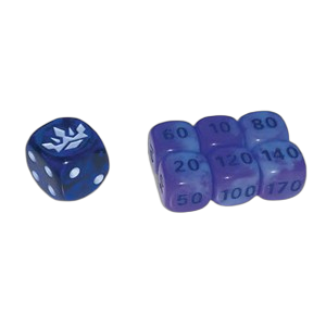 Chilling Reign: Shadow Rider Calyrex Dice Set