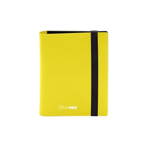 Ultra Pro Eclipse 2-Pocket Binder (Lemon Yellow)