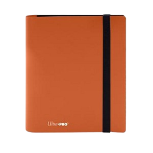 Ultra Pro Eclipse 4-Pocket Binder (Pumpkin Orange)