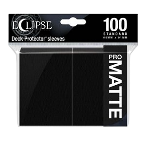 100 Ultra Pro Pro-Matte Eclipse Sleeves (Jet Black)