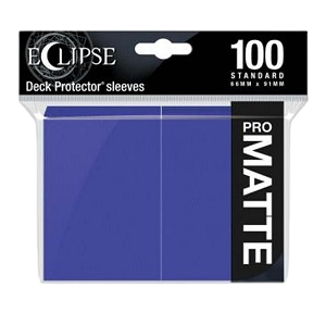 100 Ultra Pro Pro-Matte Eclipse Sleeves (Royal Purple)