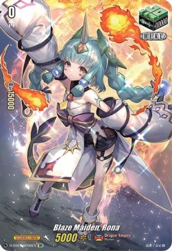 Blaze Maiden, Rona [D Format] (V.2 - Special Parallel)