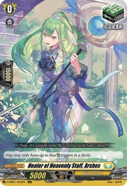 Healer of Heavenly Staff, Arshes [D Format] (V.1 - Triple Rare)