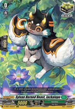 Sylvan Horned Beast, Jackalope [D Format] (V.1 - Triple Rare)