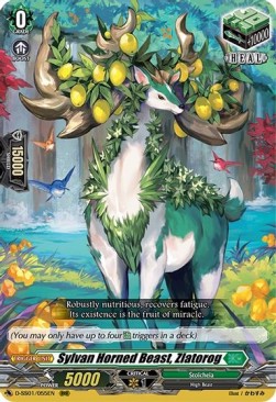 Sylvan Horned Beast, Zlatorog [D Format] (V.1 - Triple Rare)