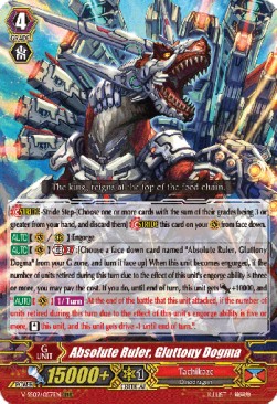 Absolute Ruler, Gluttony Dogma [G Format]