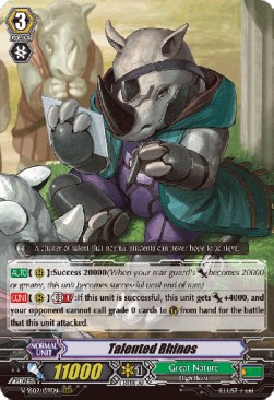 Talented Rhino [G Format]