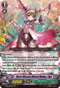 Cherry Blossom Blizzard Maiden, Lilga [G Format]