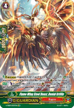 Flame Wing Steel Beast, Denial Griffin [G Format] (V.2 - Special Parallel)