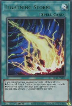 Lightning Storm (V.1 - Ultra Rare)