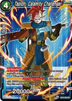 Tapion, Calamity Challenger (V.1 - Super Rare)