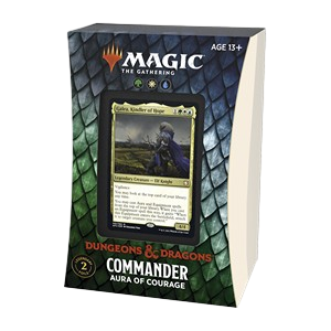 Commander: Adventures in the Forgotten Realms: "Aura of Courage" Deck