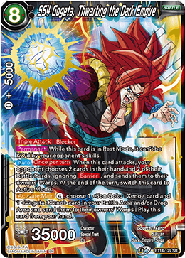 SS4 Gogeta, Thwarting the Dark Empire (V.1 - Super Rare)