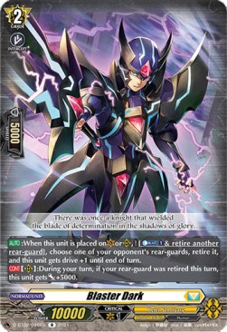 Blaster Dark [V Format] (V.1 - Rare)