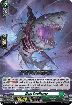 Fleet Swallower [D Format] (V.1 - Rare)