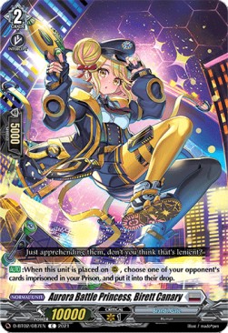 Aurora Battle Princess, Birett Canary [D Format] (V.1 - Common)