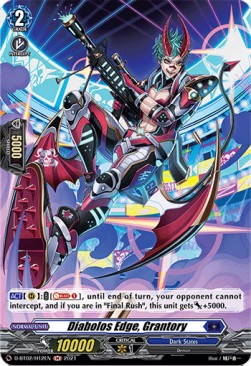 Diabolos Edge, Grantory [D Format] (V.2 - Holo)