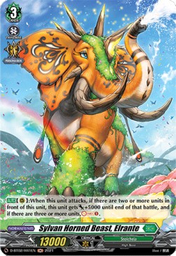 Sylvan Horned Beast, Elrante [D Format] (V.2 - Holo)