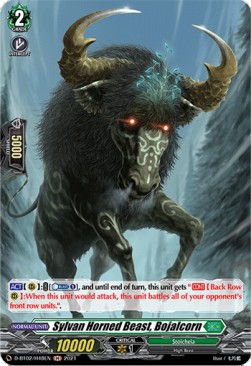 Sylvan Horned Beast, Bojalcorn [D Format] (V.2 - Holo)