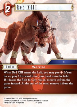 Red XIII (14-019)