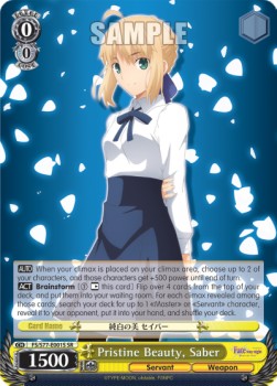 Pristine Beauty, Saber (V.2 - Super Rare)