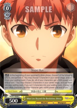 What Lies Beyond the Resolution, Shirou