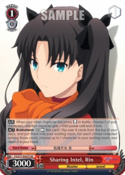 Sharing Intel, Rin (V.2 - Super Rare)