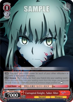 Corrupted Knight, Saber Alter