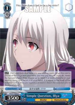 Simple Question, Illya