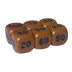 Shining Fates: Damage Counter Dice Set