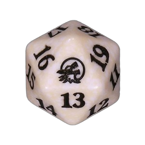 Innistrad: Midnight Hunt: D20 Die (White)