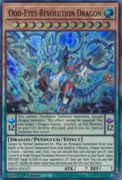 Odd-Eyes Revolution Dragon