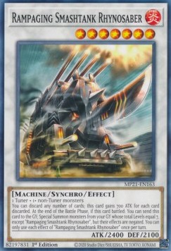 Rampaging Smashtank Rhynosaber