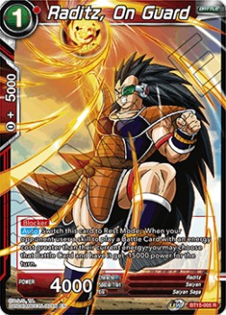 Raditz, On Guard